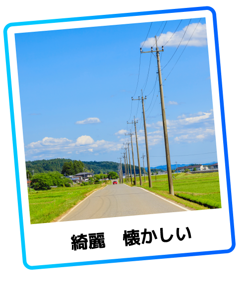 綺麗　懐かしい